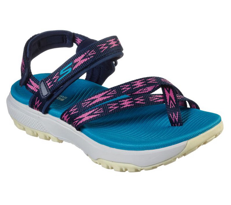 Skechers On The Go Outdoor Ultra - Mojave - Womens Sandals Navy/Multicolor [AU-XR2300]